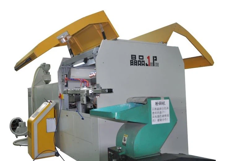 Machine de moulage par compression en plastique